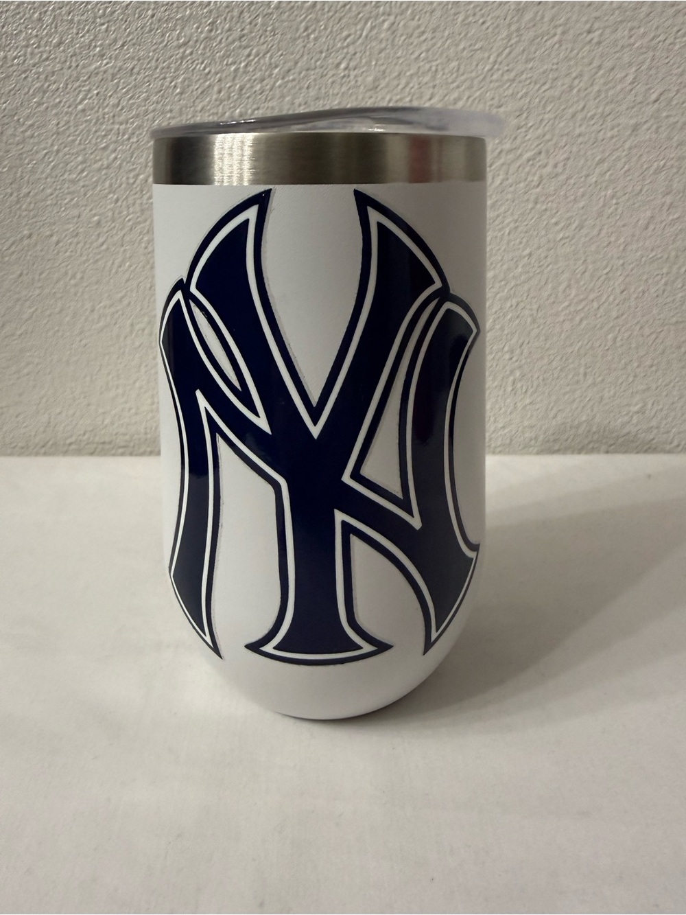 New York Yankees 16 oz Wine Tumbler | UVDTF | Stainless Steel
